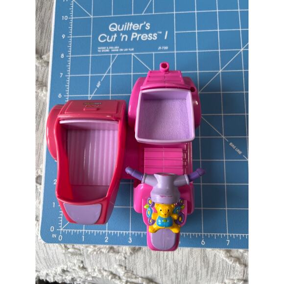 Fisher-Price Sarah Lynn Hot Pink Scooter with Sidecar Replacement Part 2007 - Picture 3 of 6
